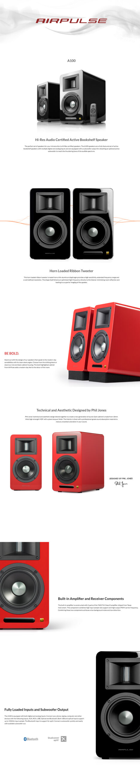 Edifier A100 Airpulse Studio Speakers Designed by Phil Jones 1 scaled