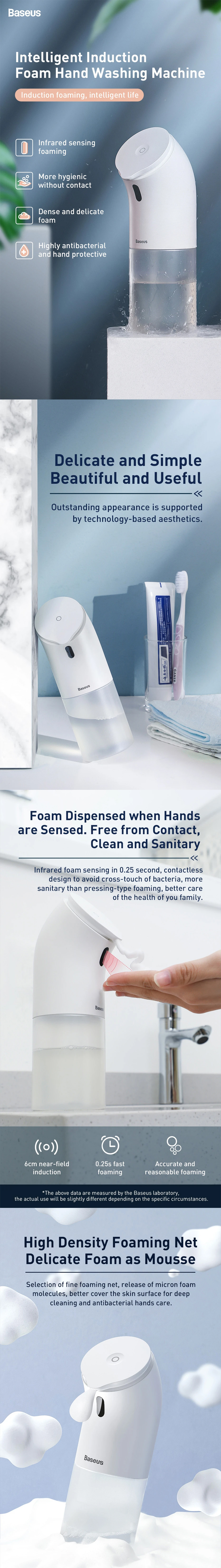 Baseus Automatic Liquid Soap Dispenser 4