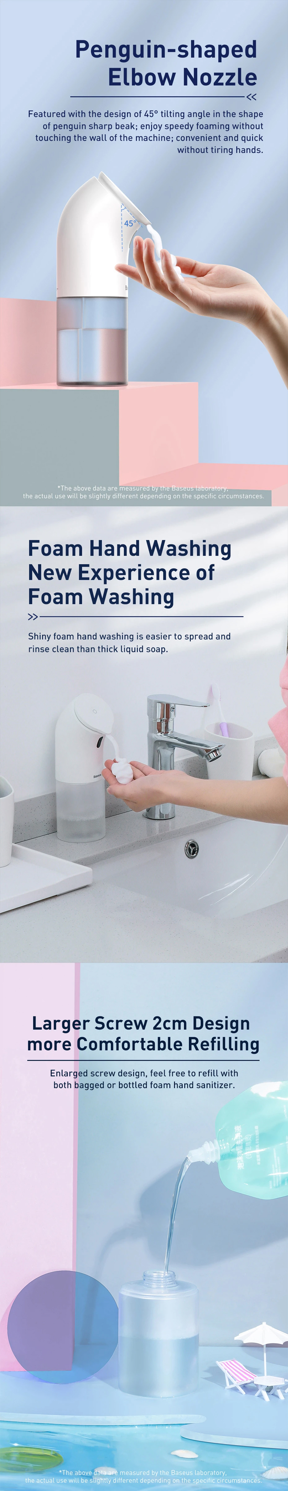 Baseus Automatic Liquid Soap Dispenser 5
