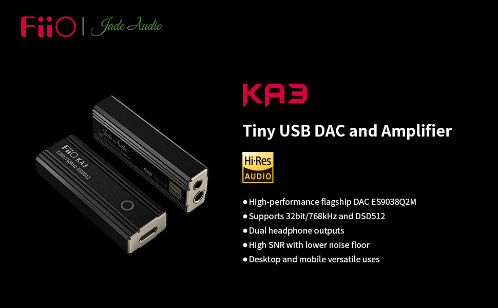 FIIO JADEAUDIO KA3