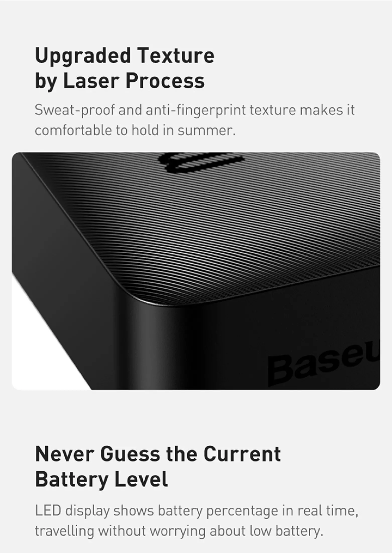 Baseus Bipow 20W 10000mAh Digital Display Power Bank 5