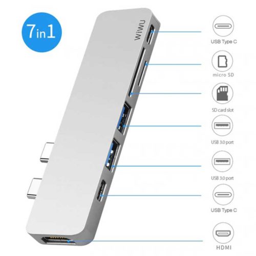 WiWU-T8-USB-Type-C-Hub-7-in-1-Multi-functional-Hub-1 WiWU-T8-USB-Type-C-Hub-7-in-1-Multi-functional-Hub-1